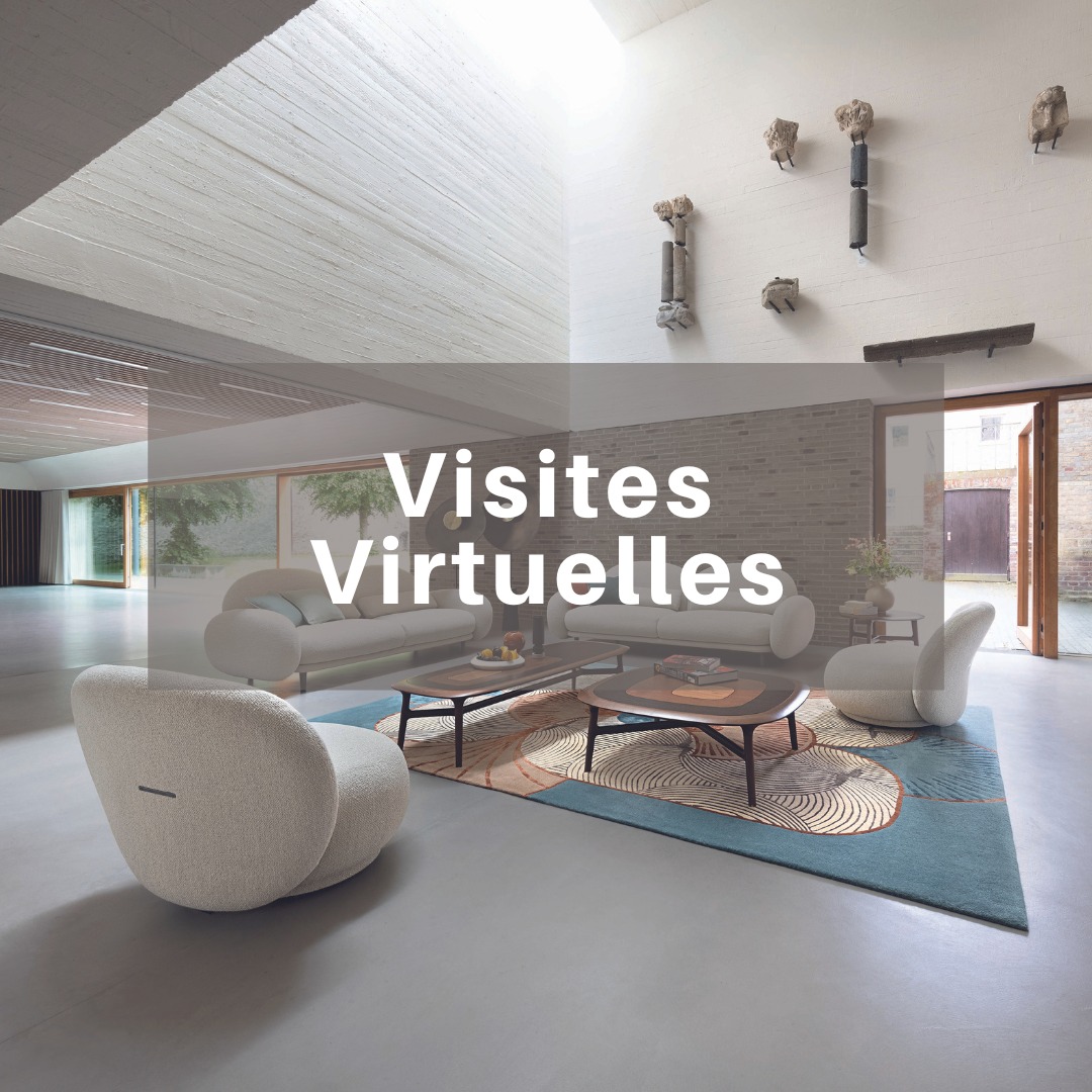 Découvrez nos showrooms à distance et en haute définition, grâce à nos visites virtuelles